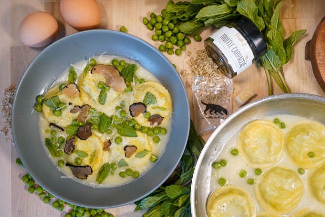 Image of Sweet Pea Ravioli