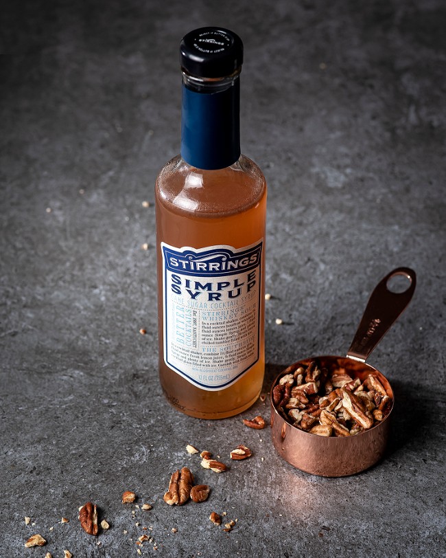 Image of Toasted Pecan Infused Simple Syrup