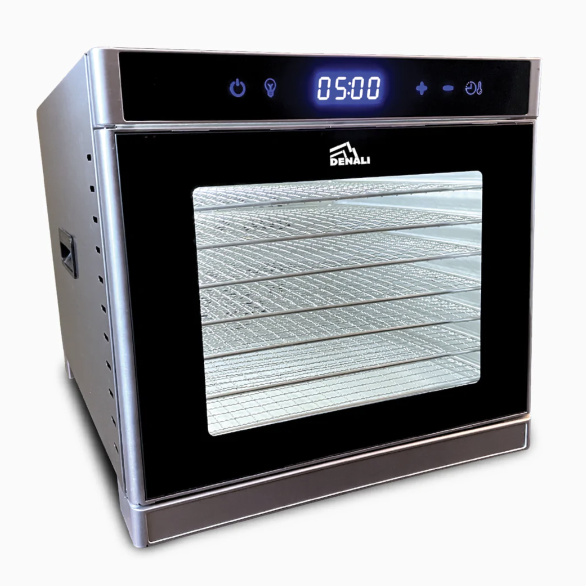 Image of Preheat the dehydrator: Before placing the beef in the dehydrator,...