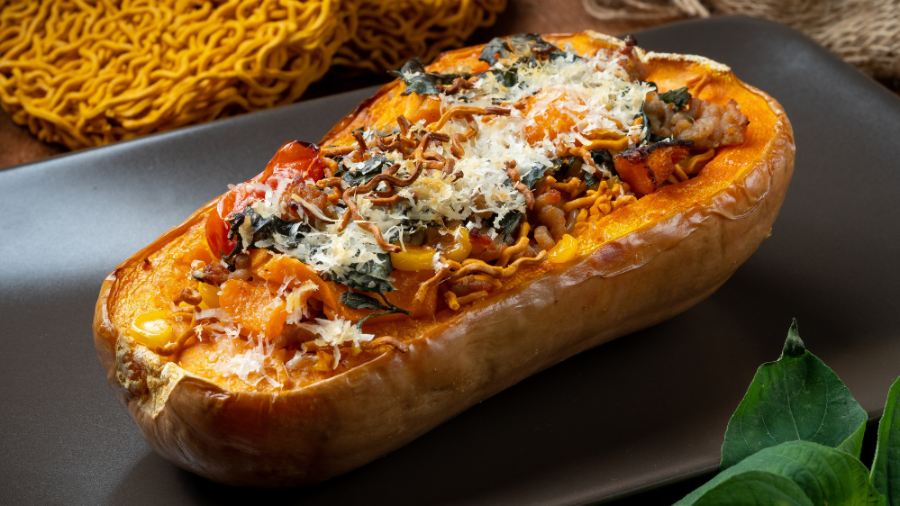 Image of Nutritious Baked Stuffed Squash