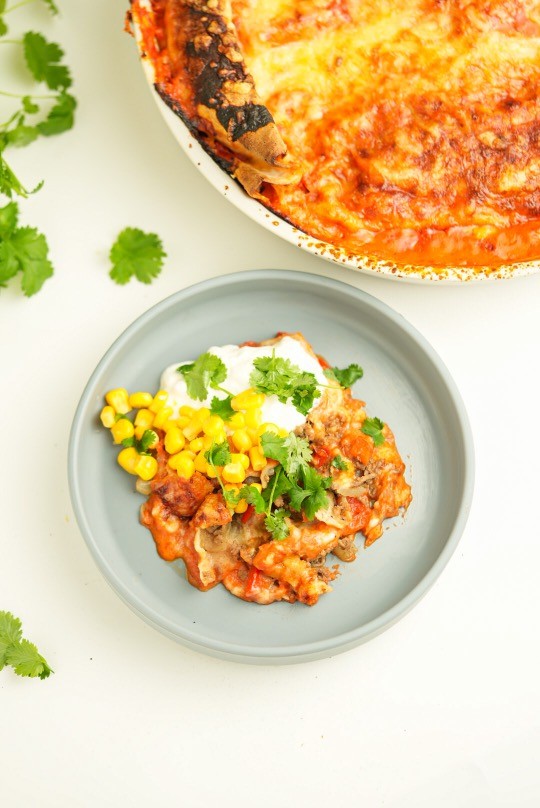 Image of Enchiladas med köttfärs