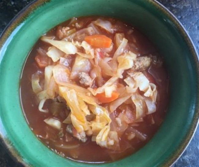 Image of Italian Sausage & Cabbage Soup