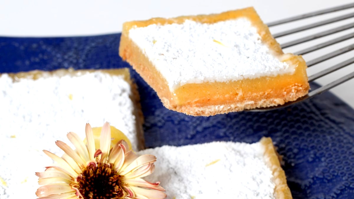 Image of Tangy ʻUlu Lemon Bars with Shortbread Crust