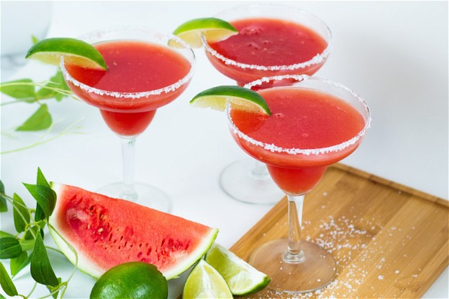 Image of Northwest Sunset Watermelon Margaritas