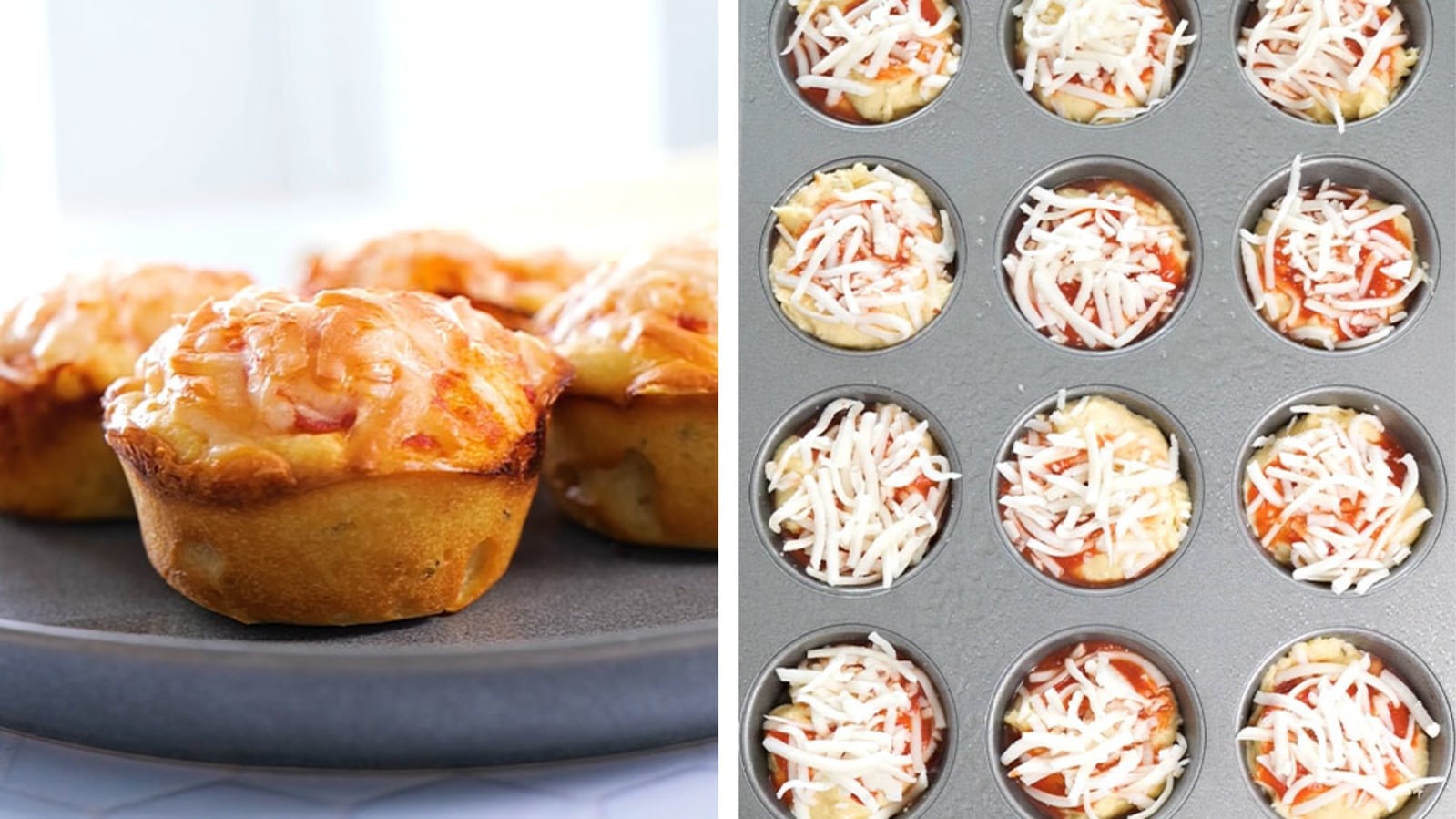 Image of High Protein Pizza Muffins