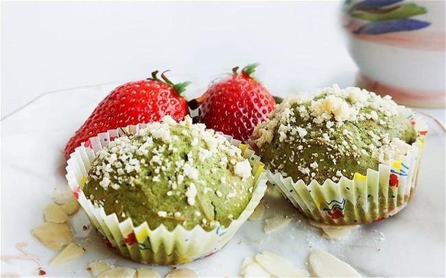 Image of Matcha Muffins Recipe