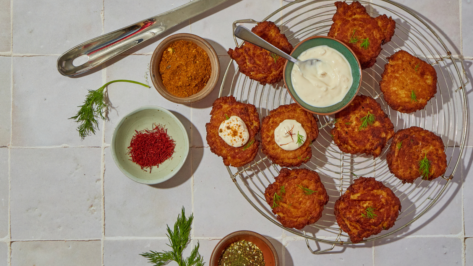 Image of Saffron Latkes