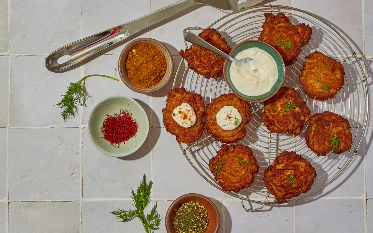 Saffron Latkes