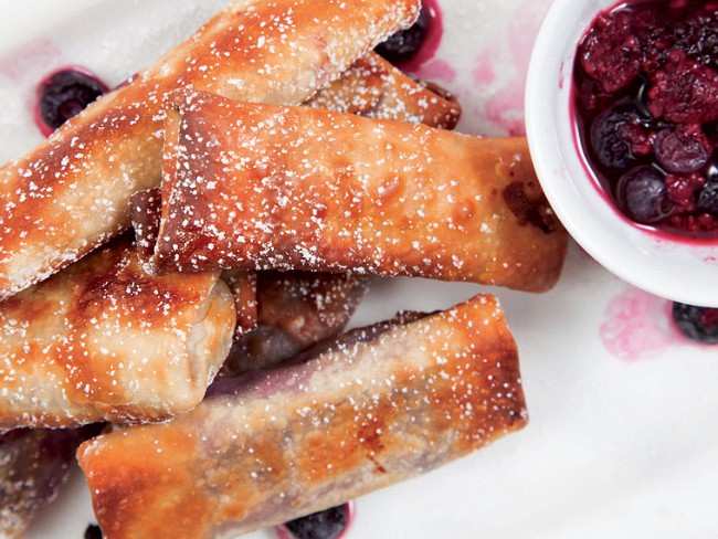 Image of Berry Cheesecake Egg Rolls