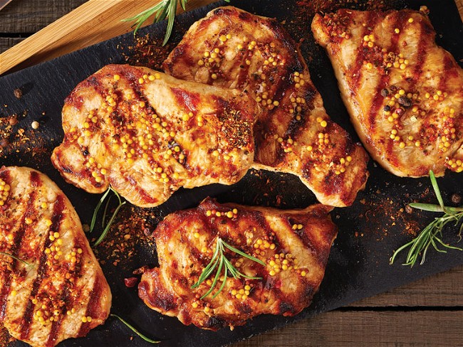 Image of Grilled Spice-Rubbed Pork Chops