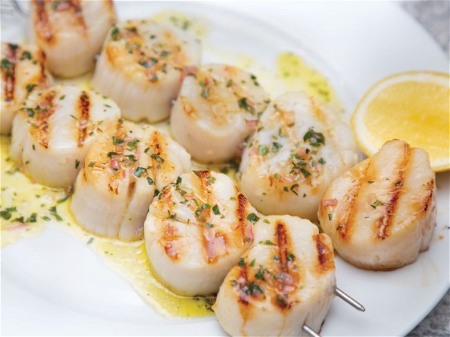 Image of Grilled Sea Scallops