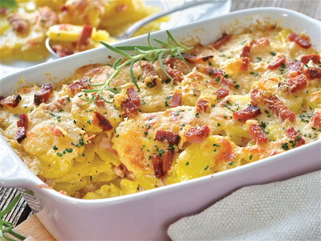 Image of Ham and Potato Casserole