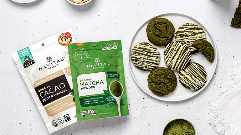 Image of Matcha Cookies Recipe