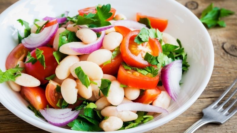 Image of Mediterranean White Bean Salad
