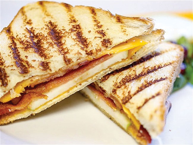 Image of Apple-Bacon Grilled Cheese