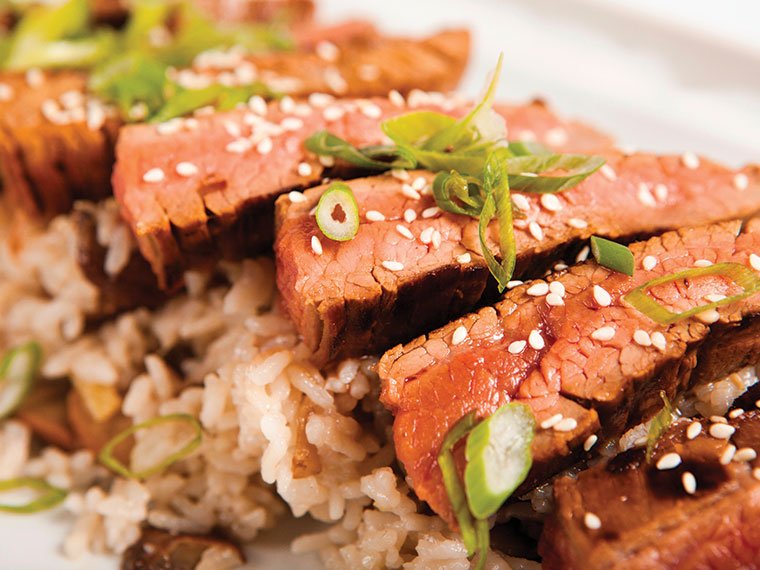 Korean-Style Grilled Flank Steak