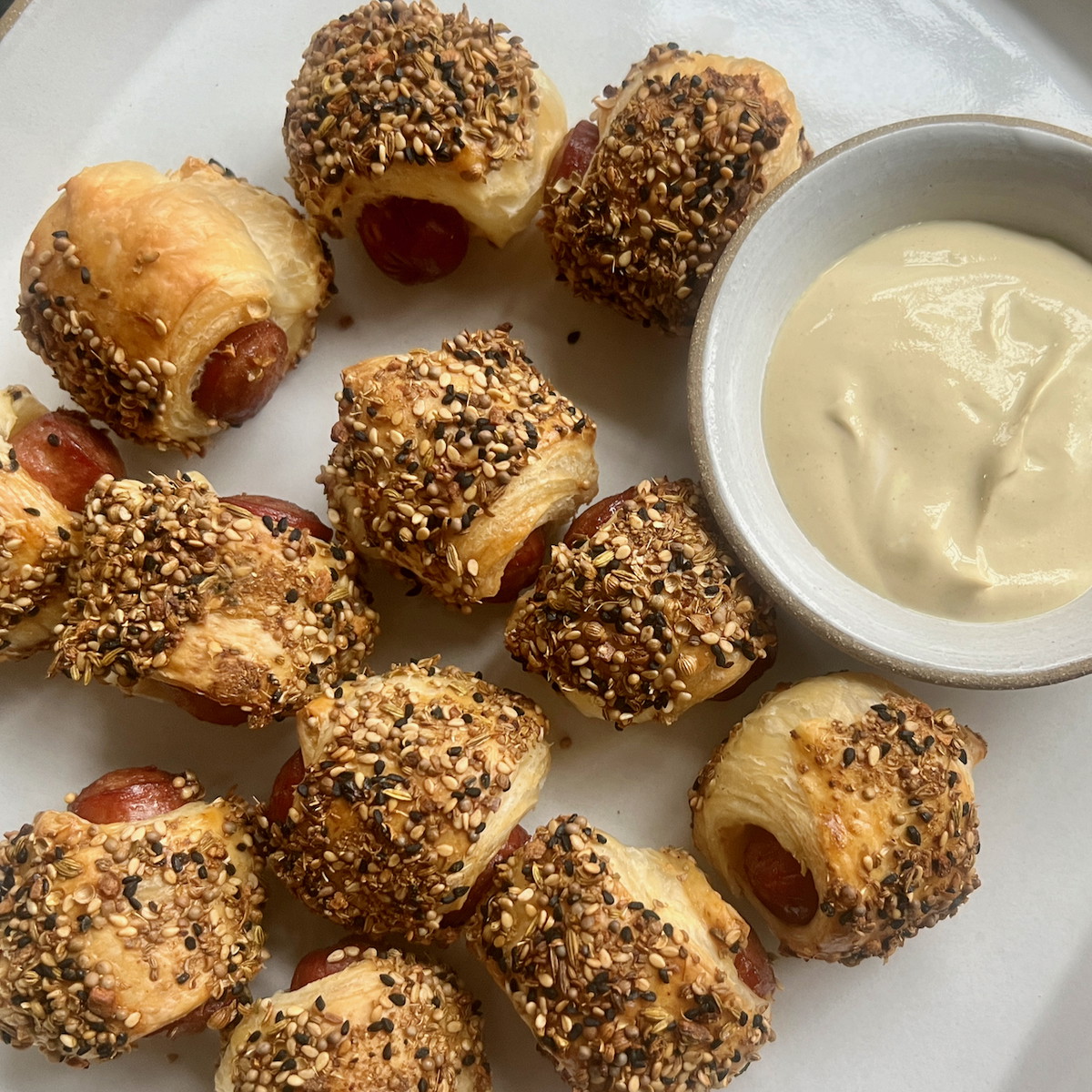 Pigs in a Blanket with Everything Indian  