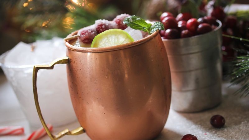 Image of Cranberry Moscow Mule