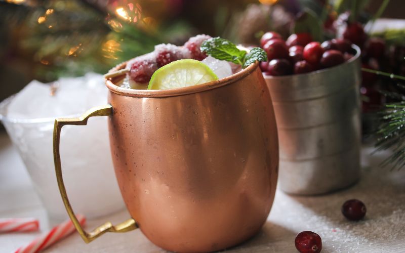 Cranberry Moscow Mule