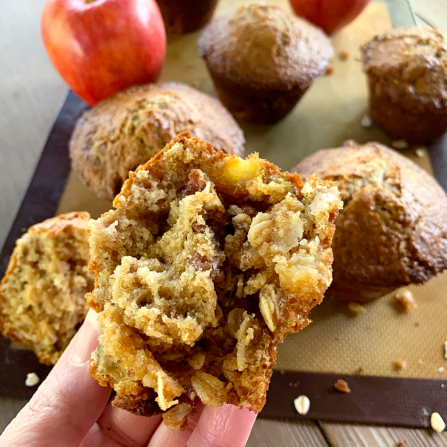 Image of Loaded Apple Muffins