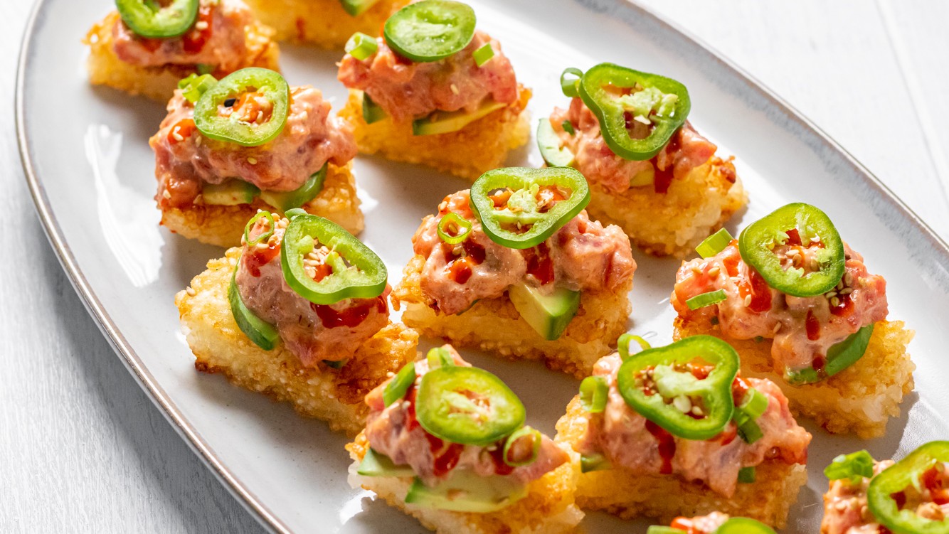 Image of Easy Crispy Rice with Spicy Tuna
