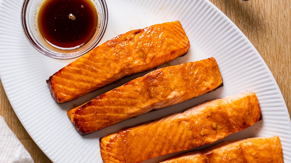 Image of Quick Honey Bourbon Salmon