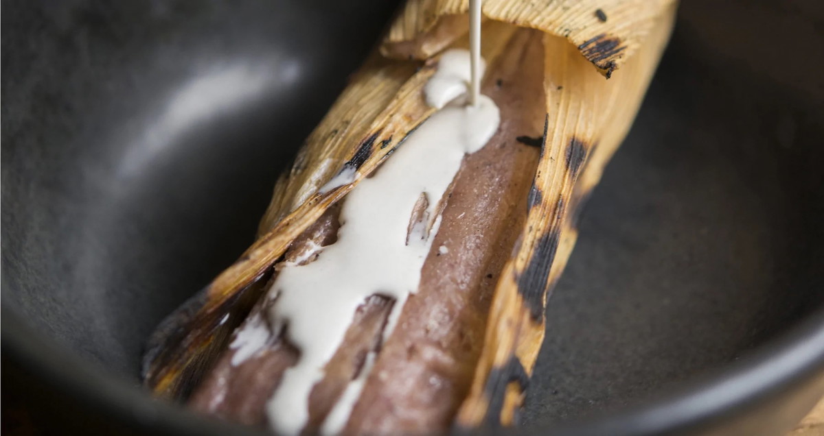 Tamal de Fresa from Taco María