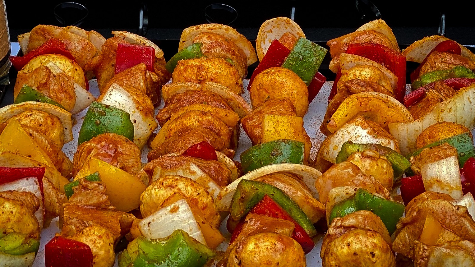 Image of Grilled Chicken Shish Kabobs