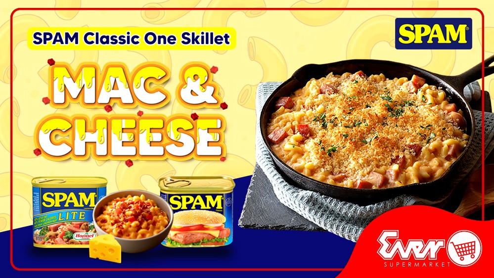 Image of Spam Classic One Skillet Mac And Cheese