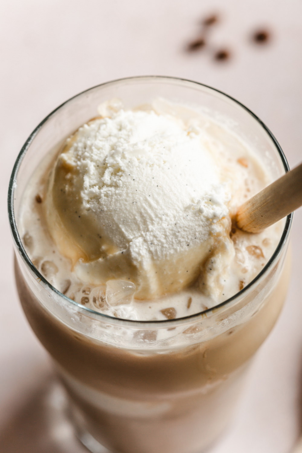 Café helado o Affogato 