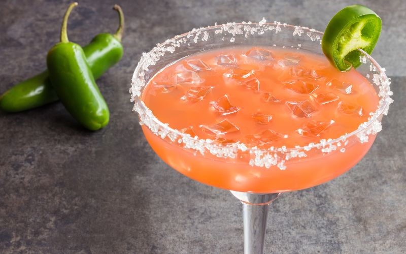 Jalapeño Cranberry Margarita