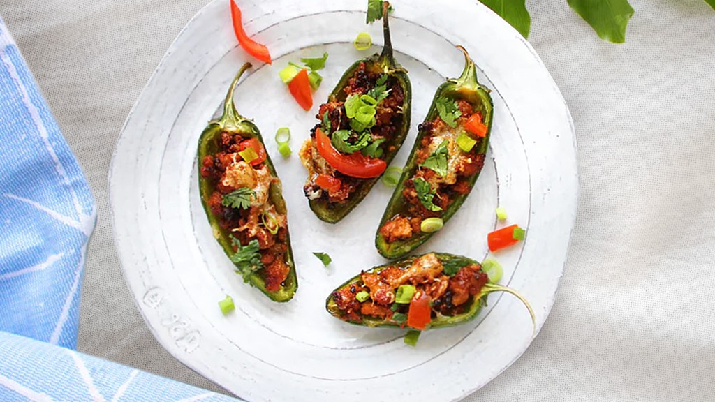 Image of Spicy Chorizo Stuffed Jalapeños 