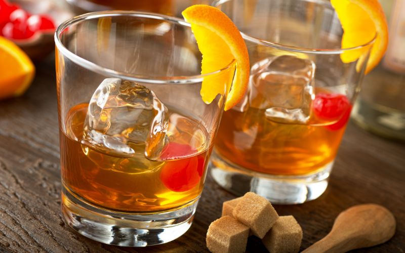 Winter Spiced Old Fashioned