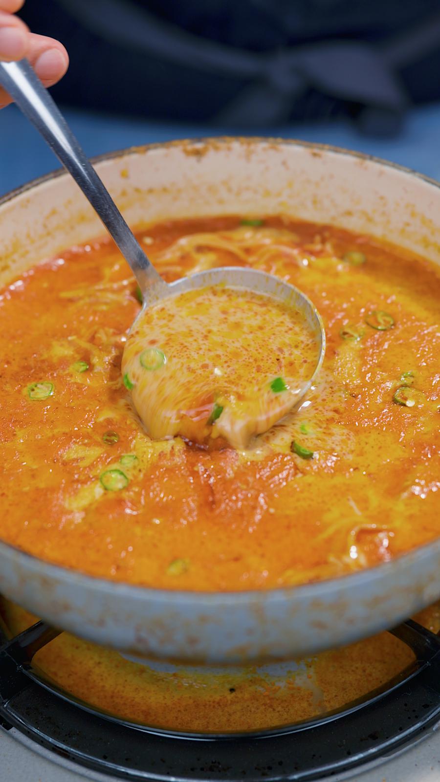 Image of Red Curry Noodles Soup
