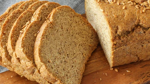 Image of Easy low carb flaxseed blender bread