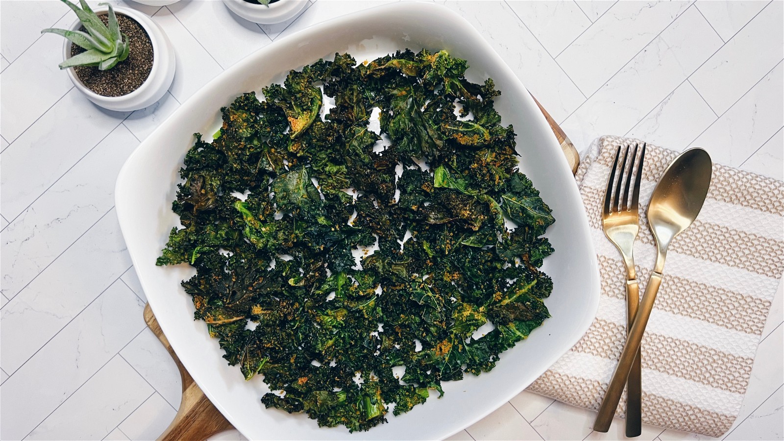 Image of Crunchy Kale Side Dish