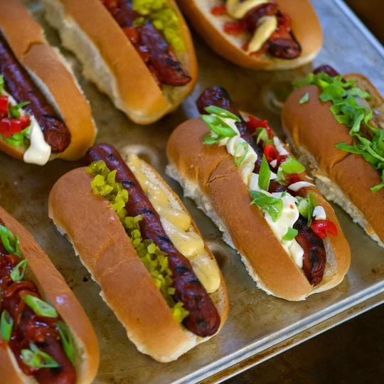 Image of Grilling Buffalo Hot Dogs
