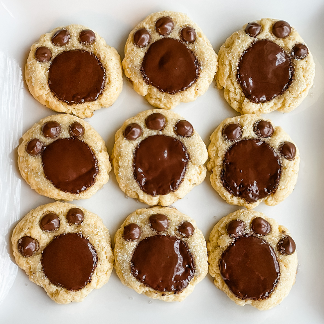 Image of Gluten-Free Polar Bear Paw Sugar Cookies