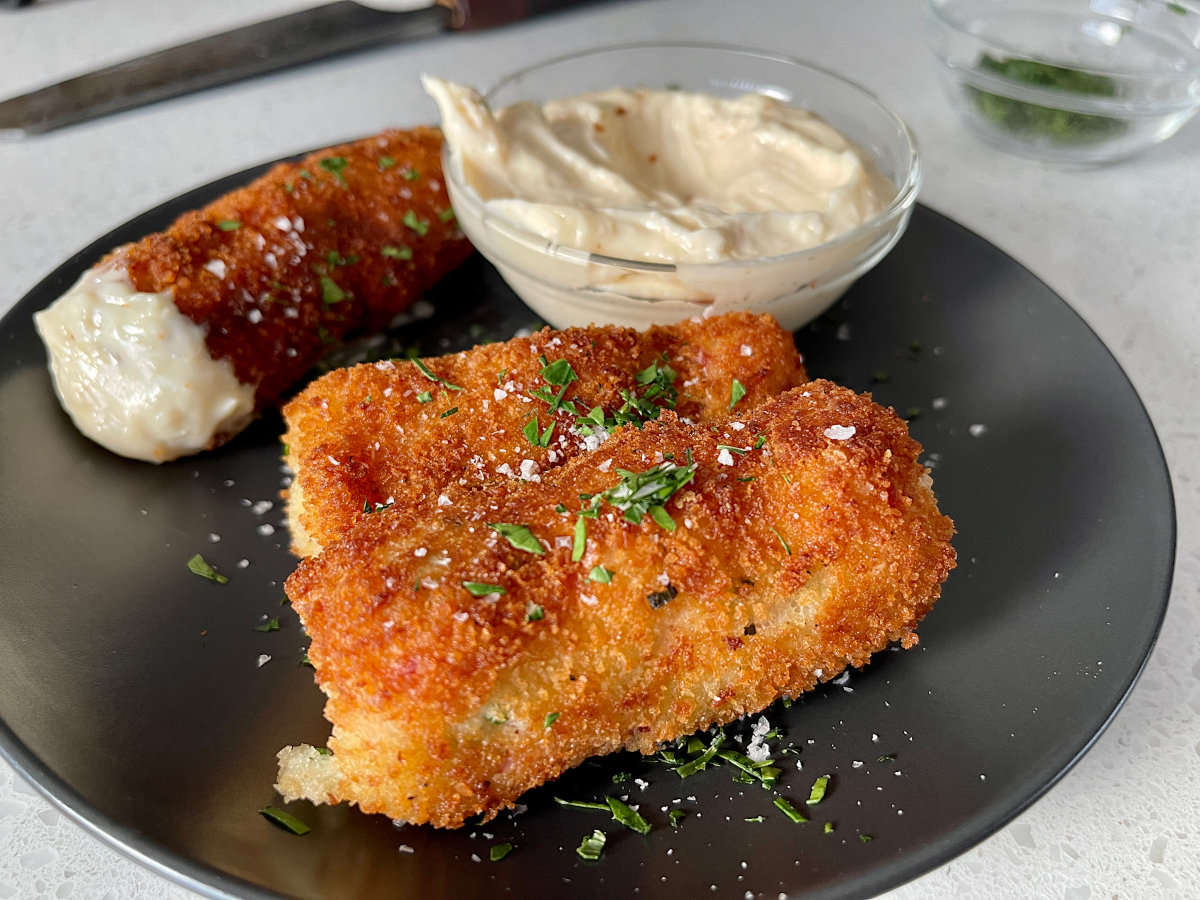 Christmas Ham and Potato Croquettes