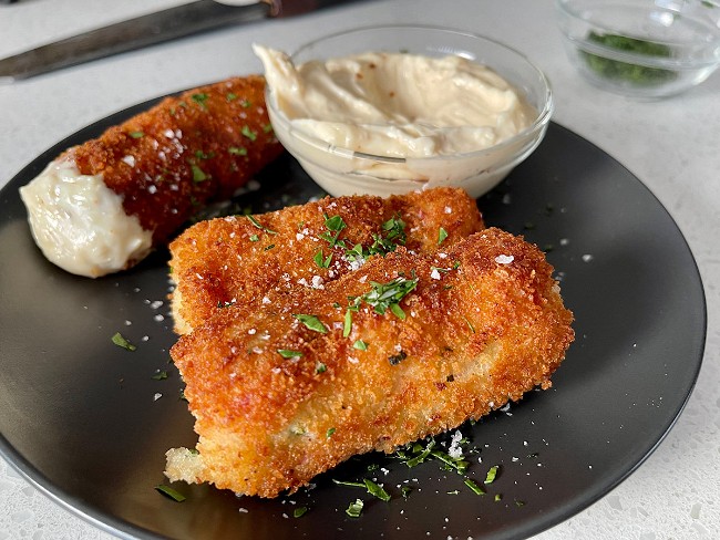 Image of Christmas Ham and Potato Croquettes