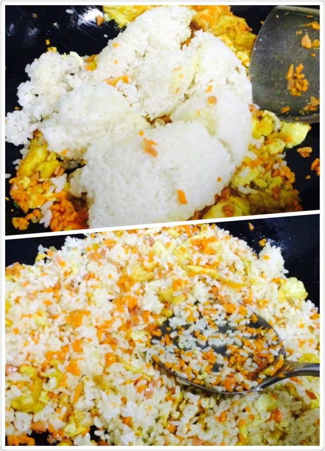 Image of Adicione o arroz que sobrou da noite para o dia...