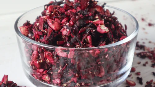 Image of Paleo dehydrator nut, seed & beetroot trail mix