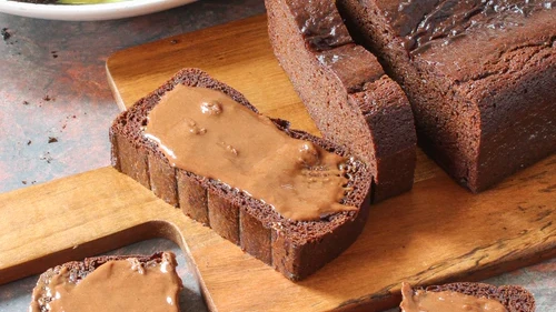 Image of Paleo chocolate and zucchini blender bread