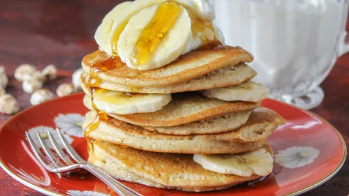 Image of Maple & cinnamon Tigernut blender pancakes