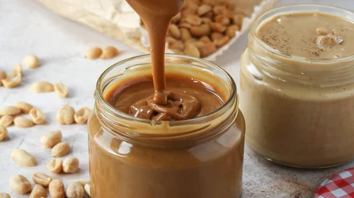 Image of Great Homemade Peanut Butter – crunchy & smooth