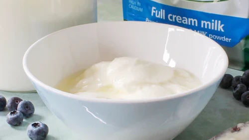 Image of Make probiotic yogurt anytime with dry milk powder