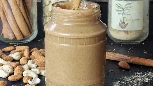 Image of Homemade chai spiced cashew & almond butter