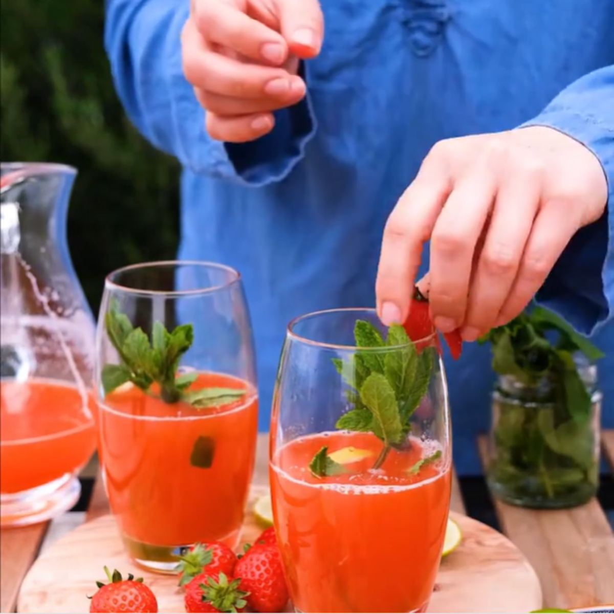 Homemade Strawberry Lemonade Rocks