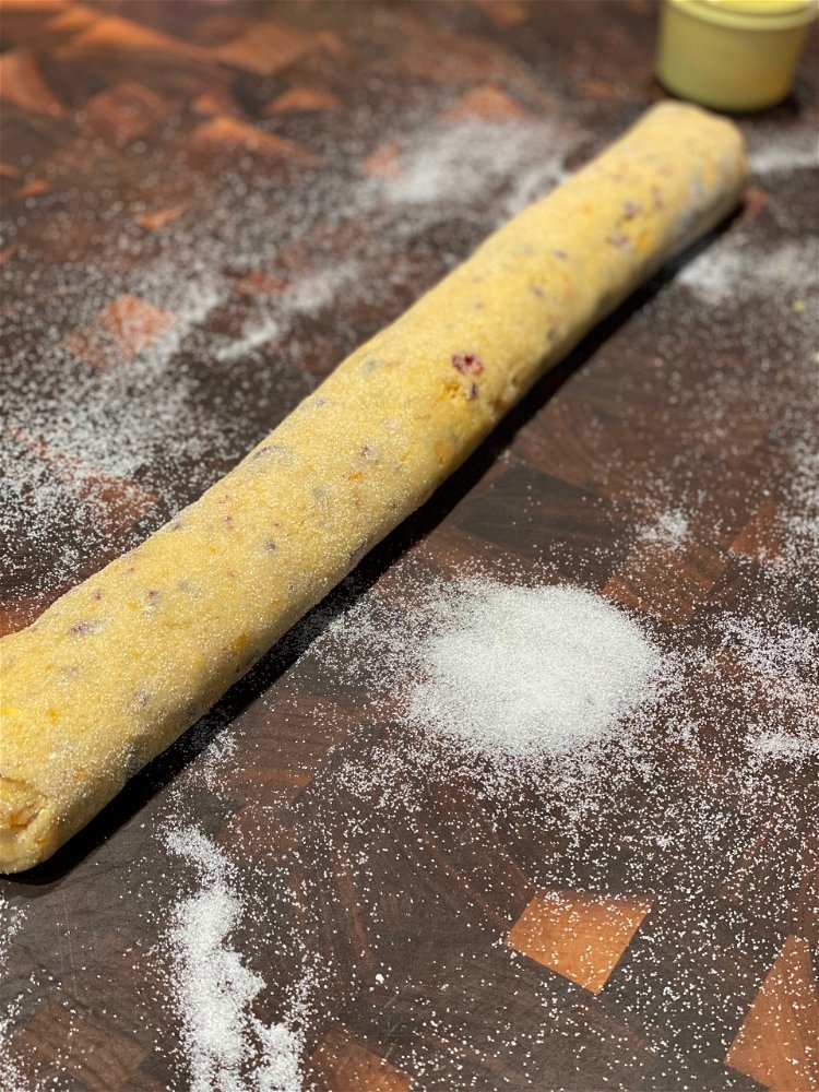 Image of Sprinkle some granulated sugar on your work space and roll...