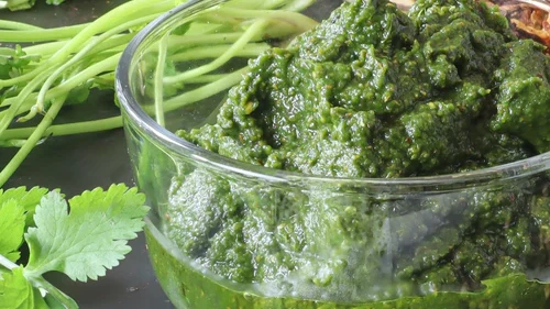 Image of Indian coriander chutney (that you’ll want to put on everything)